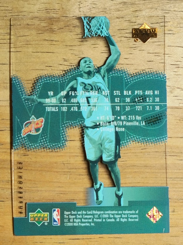 2000-01 Upper Deck Slam #52 Rashard Lewis