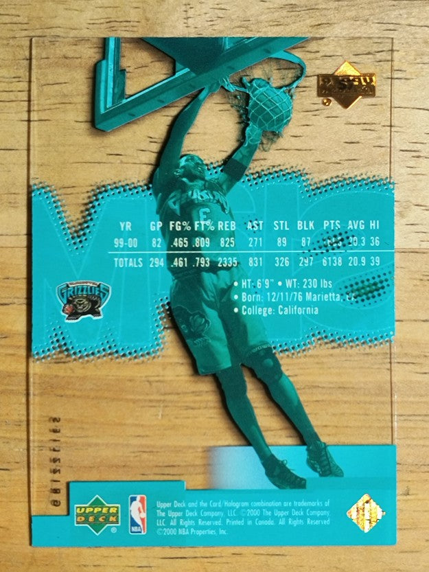 2000-01 Upper Deck Slam #57 Shareef Abdur-Rahim