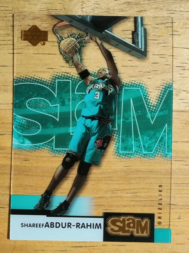 2000-01 Upper Deck Slam #57 Shareef Abdur-Rahim
