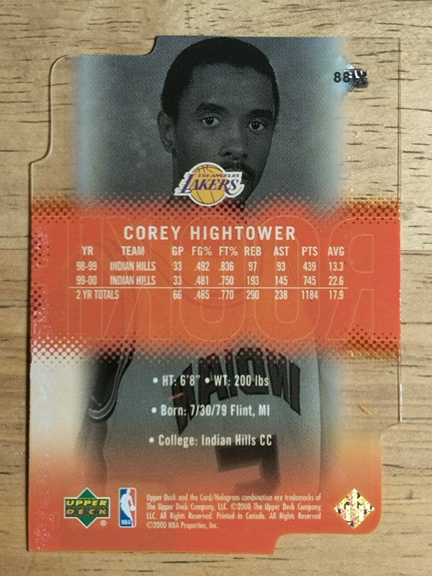 2000-01 Upper Deck Slam Extra Strength Silver #88 Corey Hightower