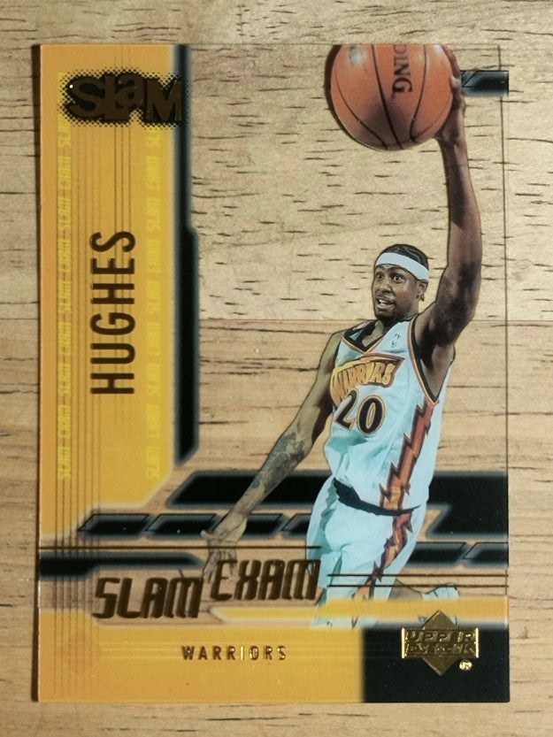 2000-01 Upper Deck Slam Slam Exam #SE7 Larry Hughes
