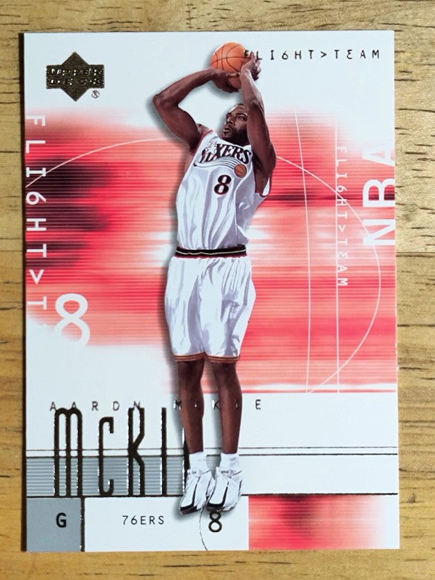 2001-02 Upper Deck Flight Team #80 Aaron McKie