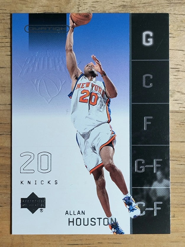 2002-03 Upper Deck Ovation #58 Allan Houston