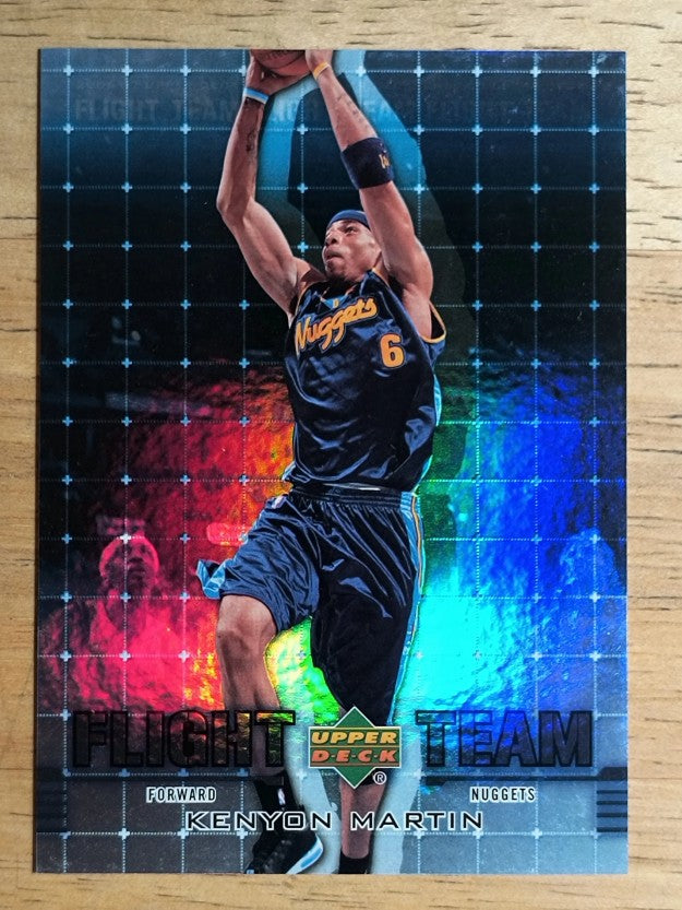 2006-07 UD Reserve Flight Team #KM Kenyon Martin