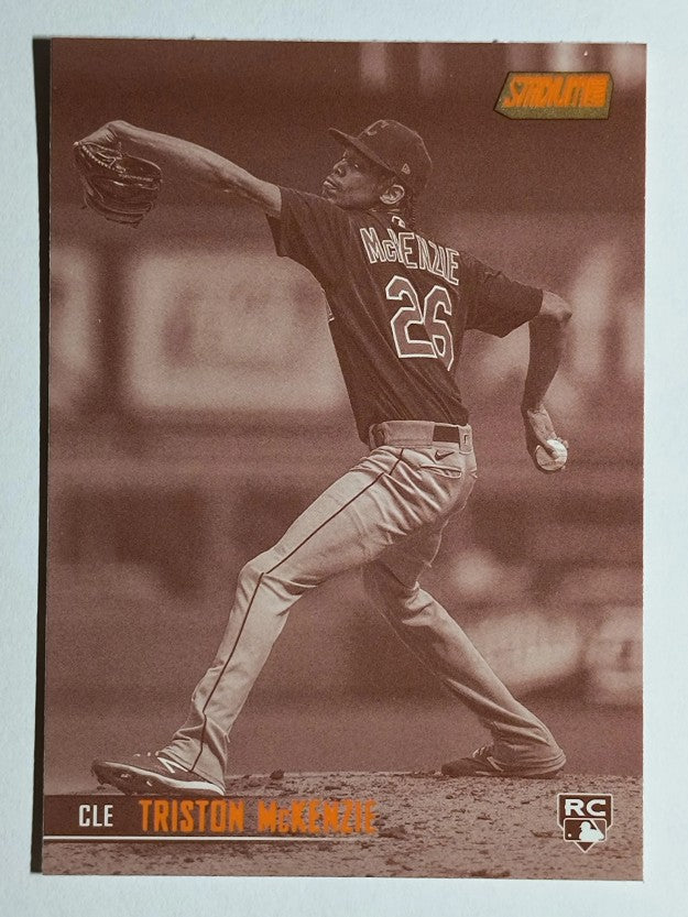 2021 Stadium Club Sepia #141 Triston McKenzie