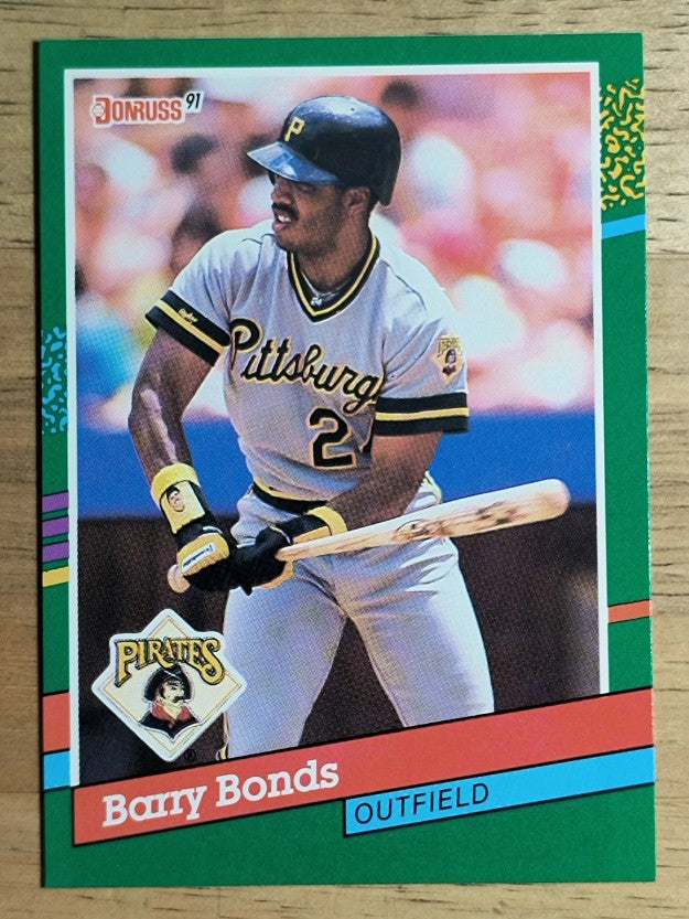 1991 Donruss #495 Barry Bonds