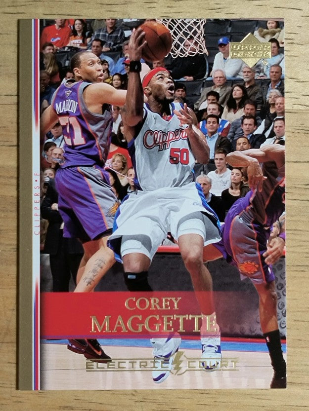 2007-08 Upper Deck Electric Court Gold #38 Corey Maggette (NM)