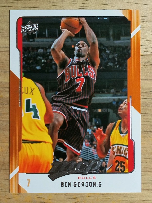 2008-09 Upper Deck MVP #23 Ben Gordon