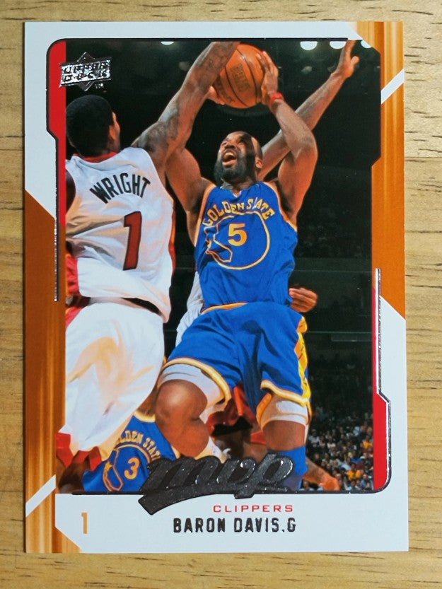 2008-09 Upper Deck MVP #48 Baron Davis