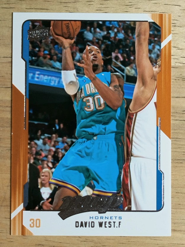 2008-09 Upper Deck MVP #101 David West