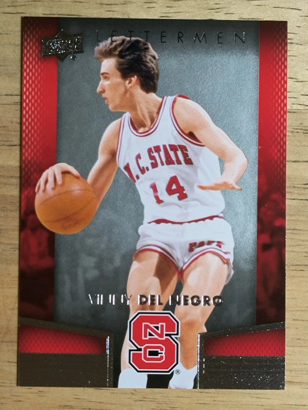 2014-15 Upper Deck Lettermen #6 Vinny Del Negro