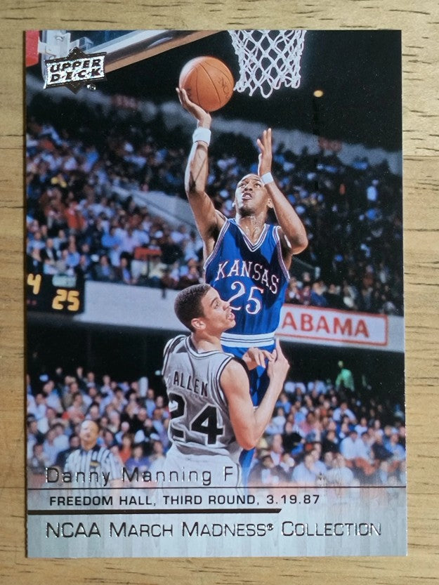2014-15 Upper Deck March Madness Collection #DM1 Danny Manning (NM)