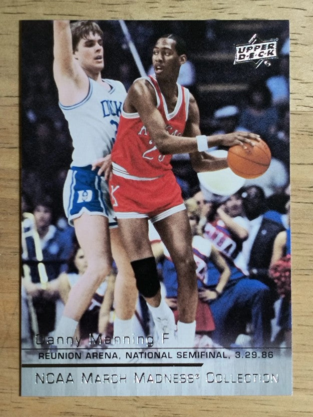 2014-15 Upper Deck March Madness Collection #DM3 Danny Manning SP