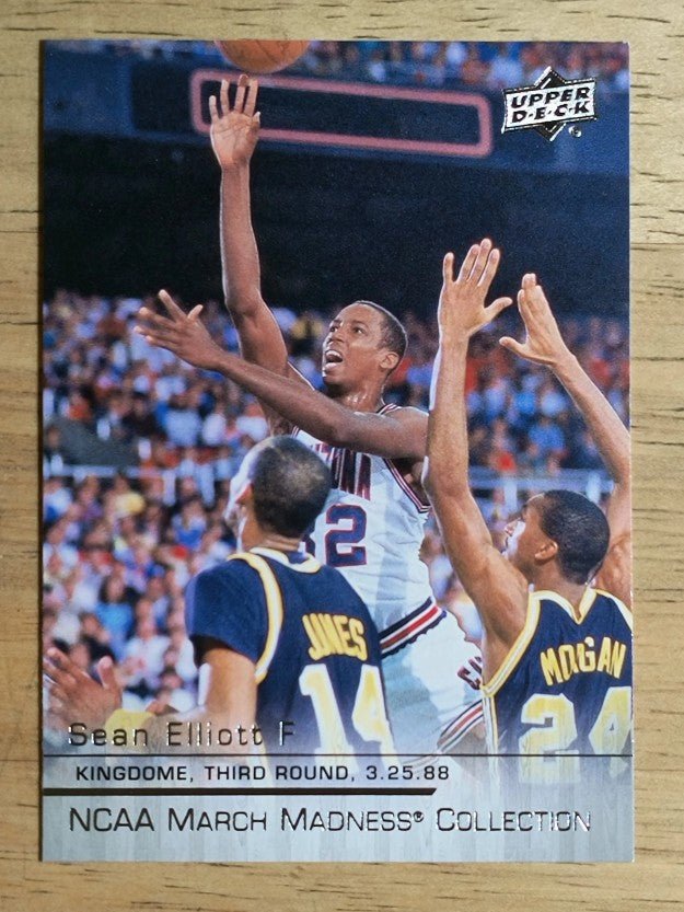 2014-15 Upper Deck March Madness Collection #SE1 Sean Elliott (NM)