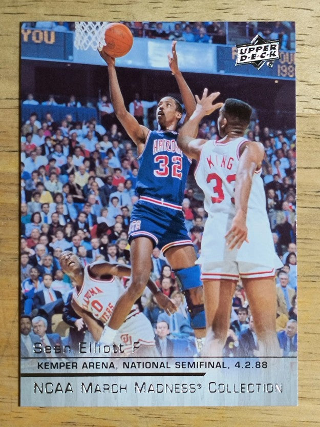 2014-15 Upper Deck March Madness Collection #SE2 Sean Elliott SP