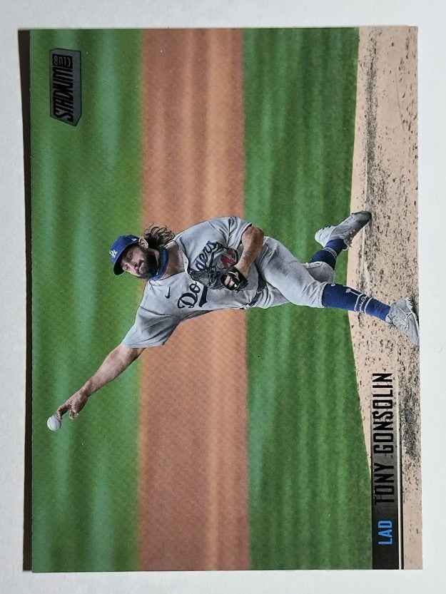 2021 Stadium Club Black Foil #283 Tony Gonsolin