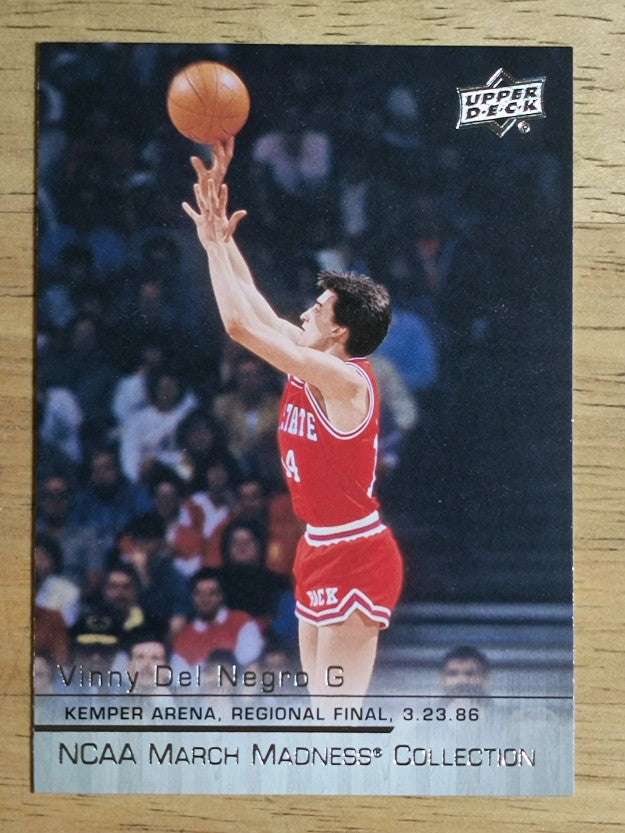 2014-15 Upper Deck March Madness Collection #VN1 Vinny Del Negro
