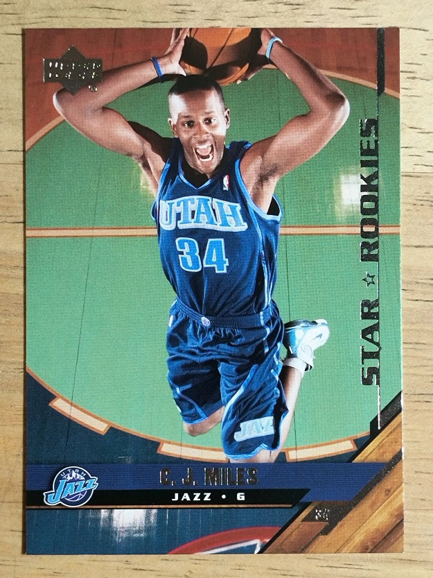 2005-06 Upper Deck #203 C.J. Miles RC