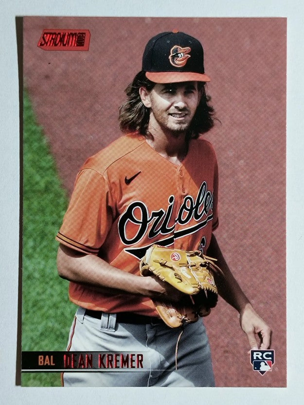 2021 Stadium Club Red Foil #107 Dean Kremer