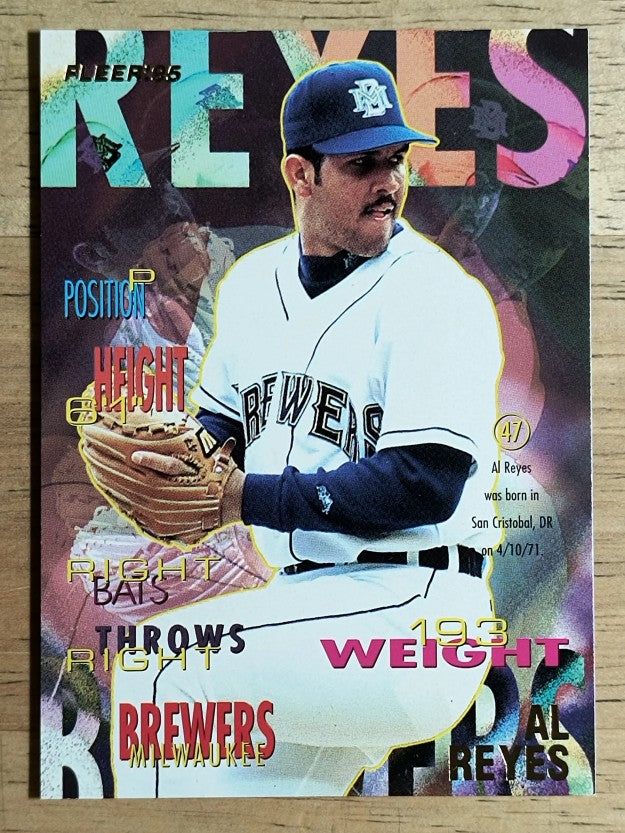1995 Fleer Update #56 Al Reyes RC