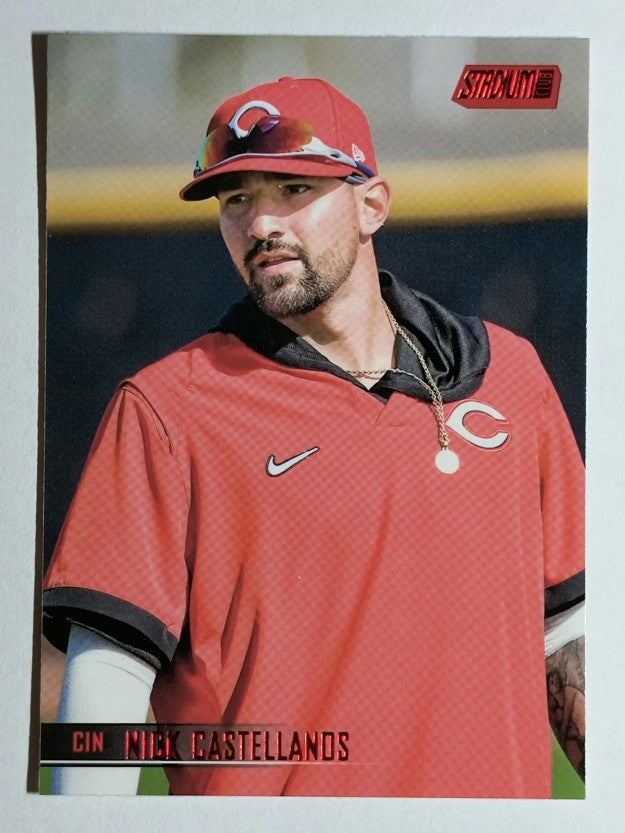 2021 Stadium Club Red Foil #239 Nick Castellanos