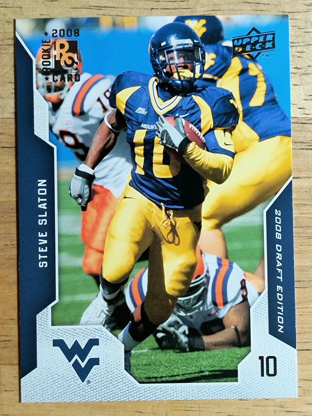 2008 Upper Deck Draft Edition #92 Steve Slaton RC
