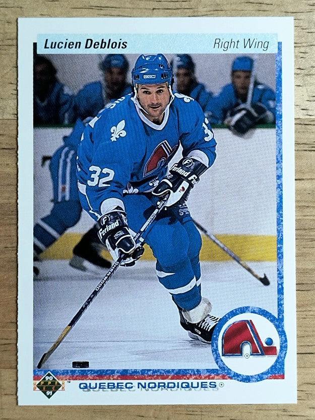 1990-91 Upper Deck #363 Lucien DeBlois