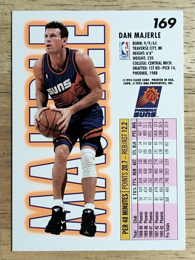 1993-94 Fleer #169 Dan Majerle