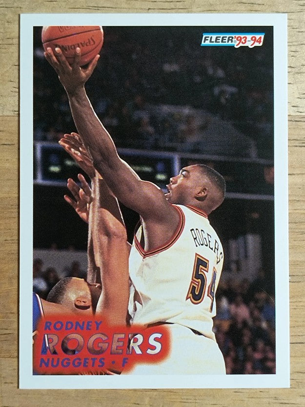 1993-94 Fleer #278 Rodney Rogers RC