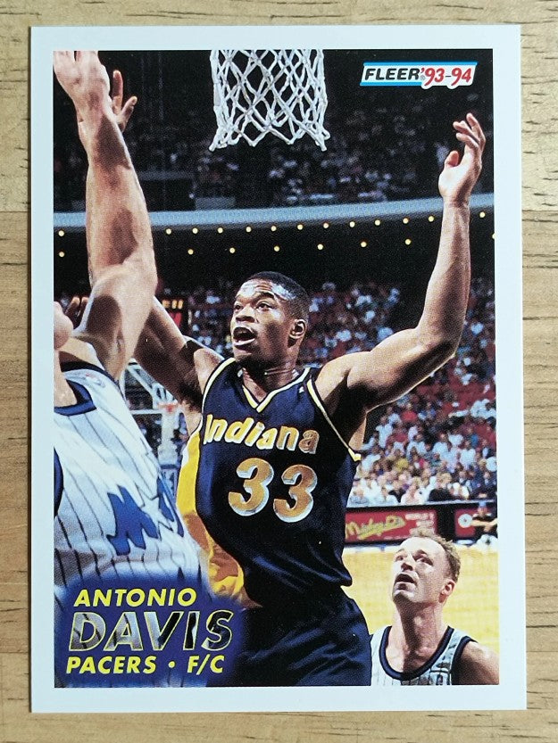 1993-94 Fleer #297 Antonio Davis RC