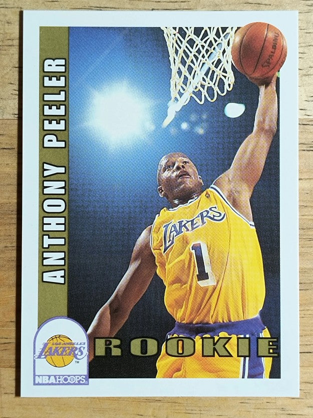1992-93 Hoops #410 Anthony Peeler RC