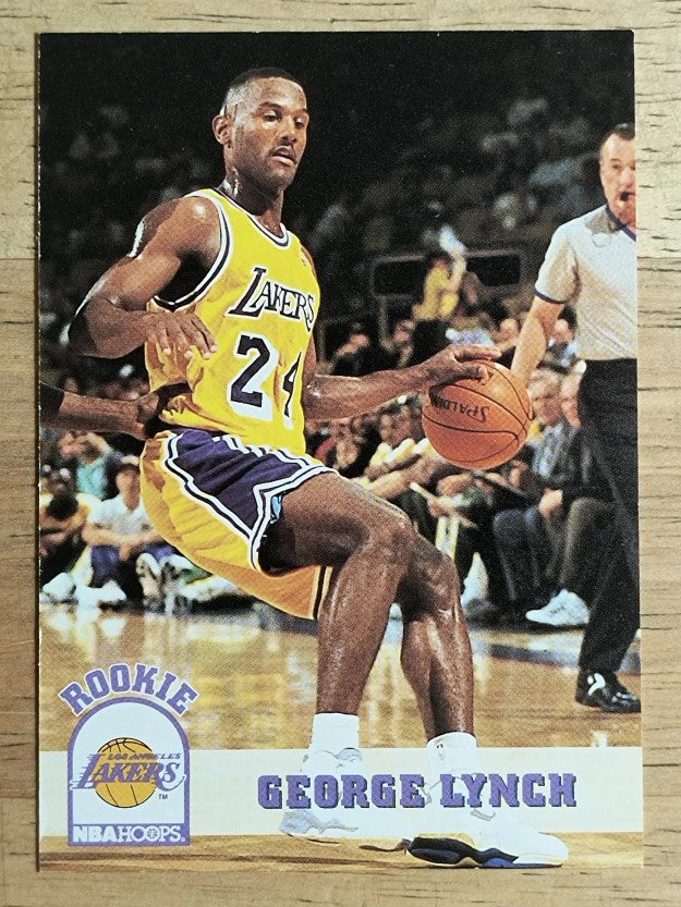 1993-94 Hoops #354 George Lynch RC
