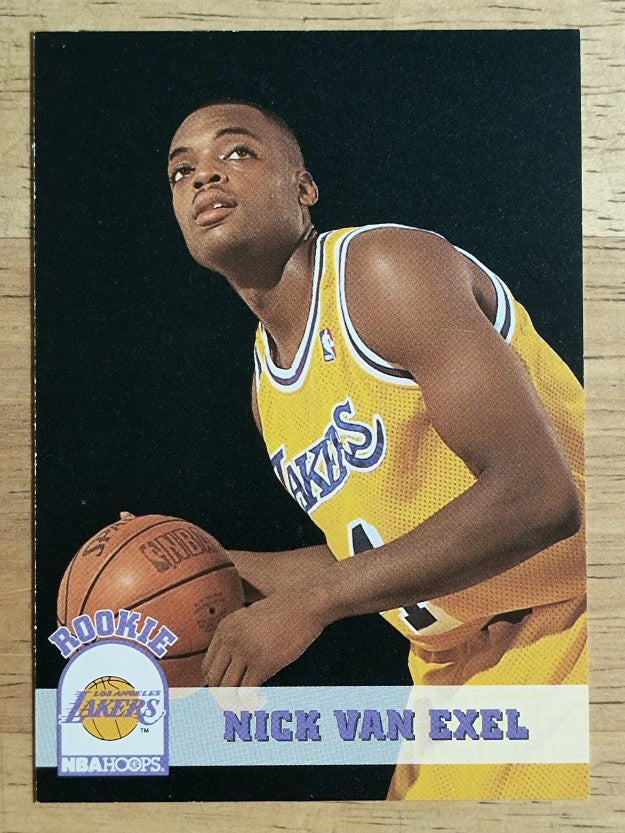 1993-94 Hoops #356 Nick Van Exel RC (NM)