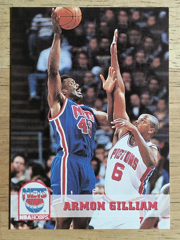 1993-94 Hoops #371 Armon Gilliam