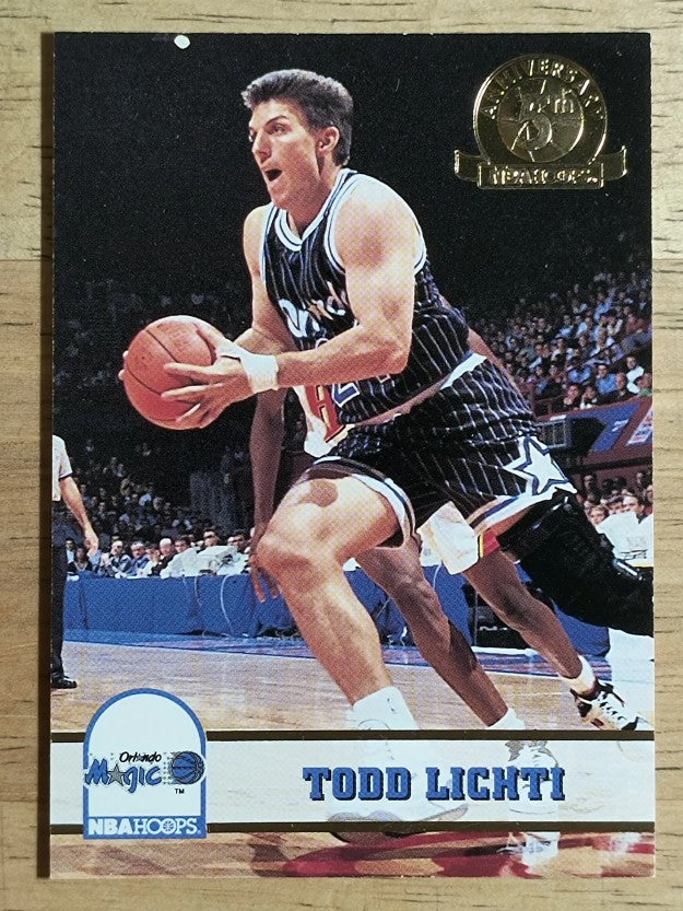 1993-94 Hoops Fifth Anniversary Gold #383 Todd Lichti