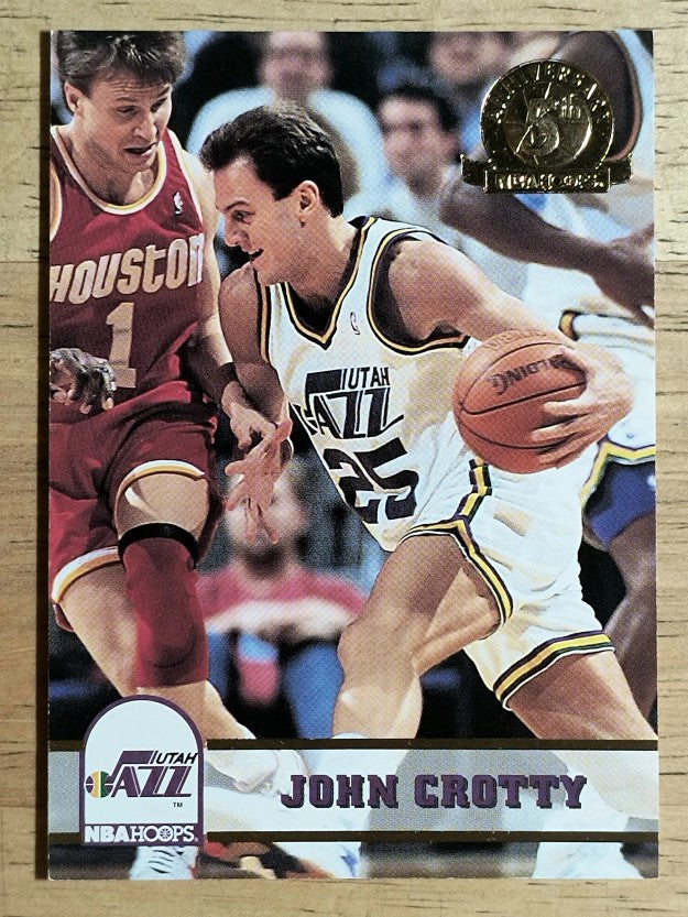 1993-94 Hoops Fifth Anniversary Gold #413 John Crotty