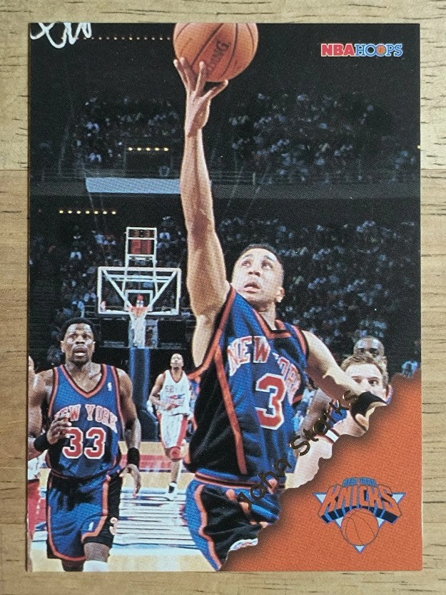 1996-97 Hoops #107 John Starks