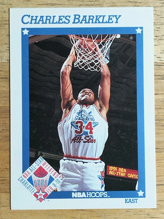 1991-92 Hoops #248 Charles Barkley AS
