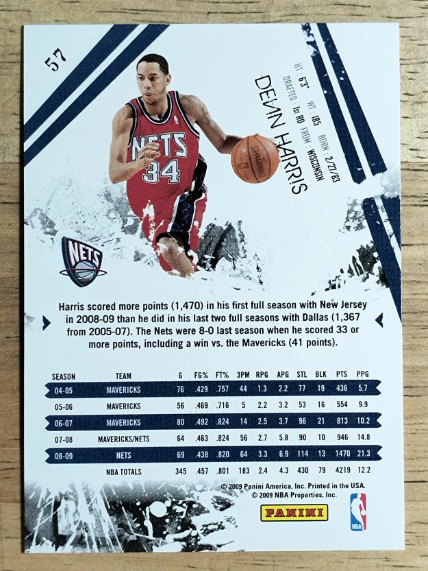 2009-10 Rookies and Stars #57 Devin Harris