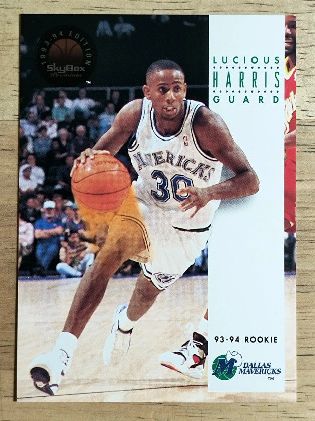 1993-94 SkyBox Premium #213 Lucious Harris RC
