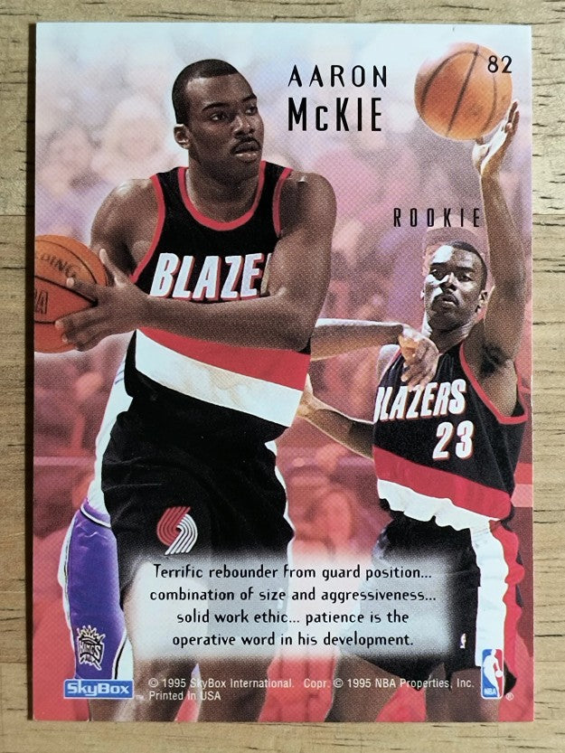 1994-95 Emotion #82 Aaron McKie RC