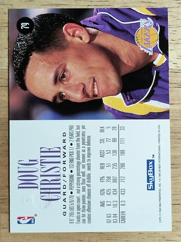 1994-95 SkyBox Premium #79 Doug Christie