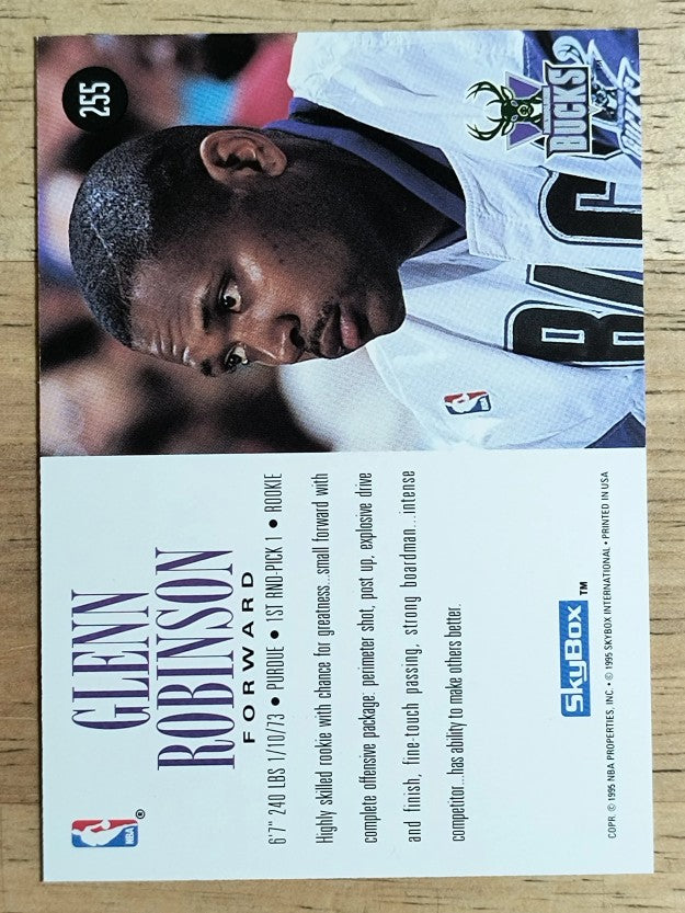 1994-95 SkyBox Premium #255 Glenn Robinson RC