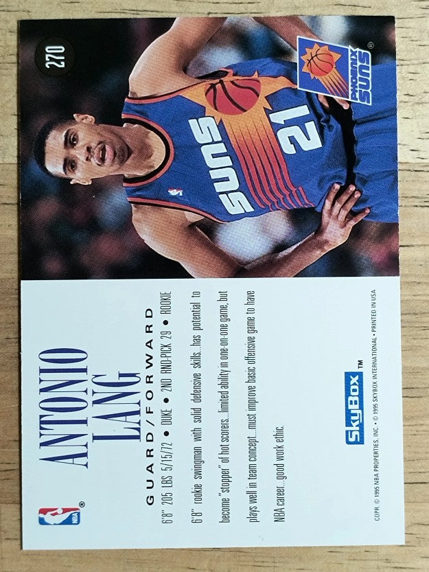 1994-95 SkyBox Premium #270 Antonio Lang RC