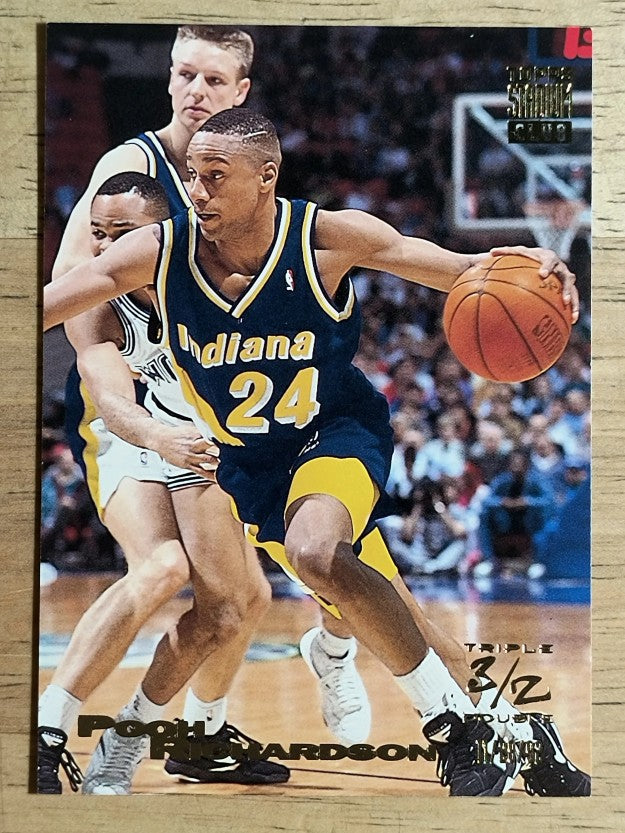 1993-94 Stadium Club #106 Pooh Richardson TD