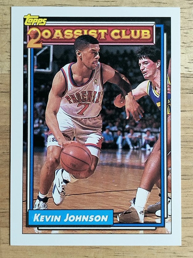 1992-93 Topps #222 Kevin Johnson 20A