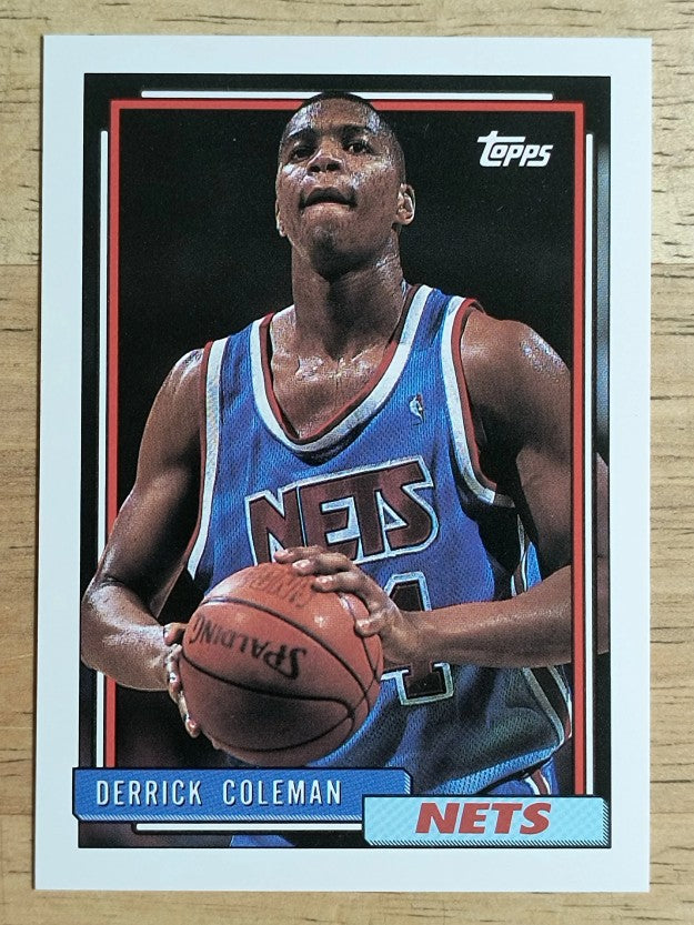 1992-93 Topps #230 Derrick Coleman
