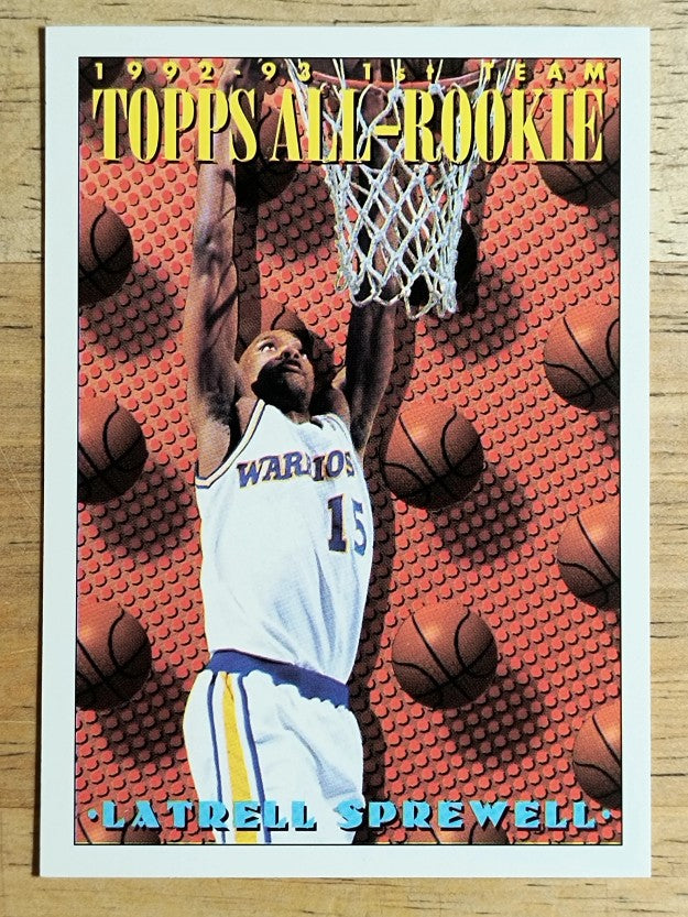 1993-94 Topps #153 Latrell Sprewell ART