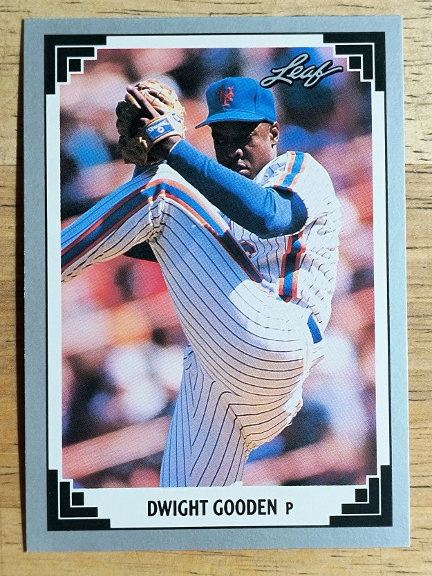 1991 Leaf #165 Dwight Gooden