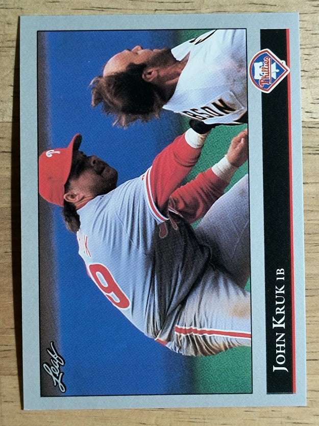 1992 Leaf #313 John Kruk
